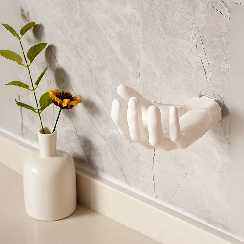 Gancho de pared con adhesivo fuerte para llaves, auriculares y almacenamiento en el baño