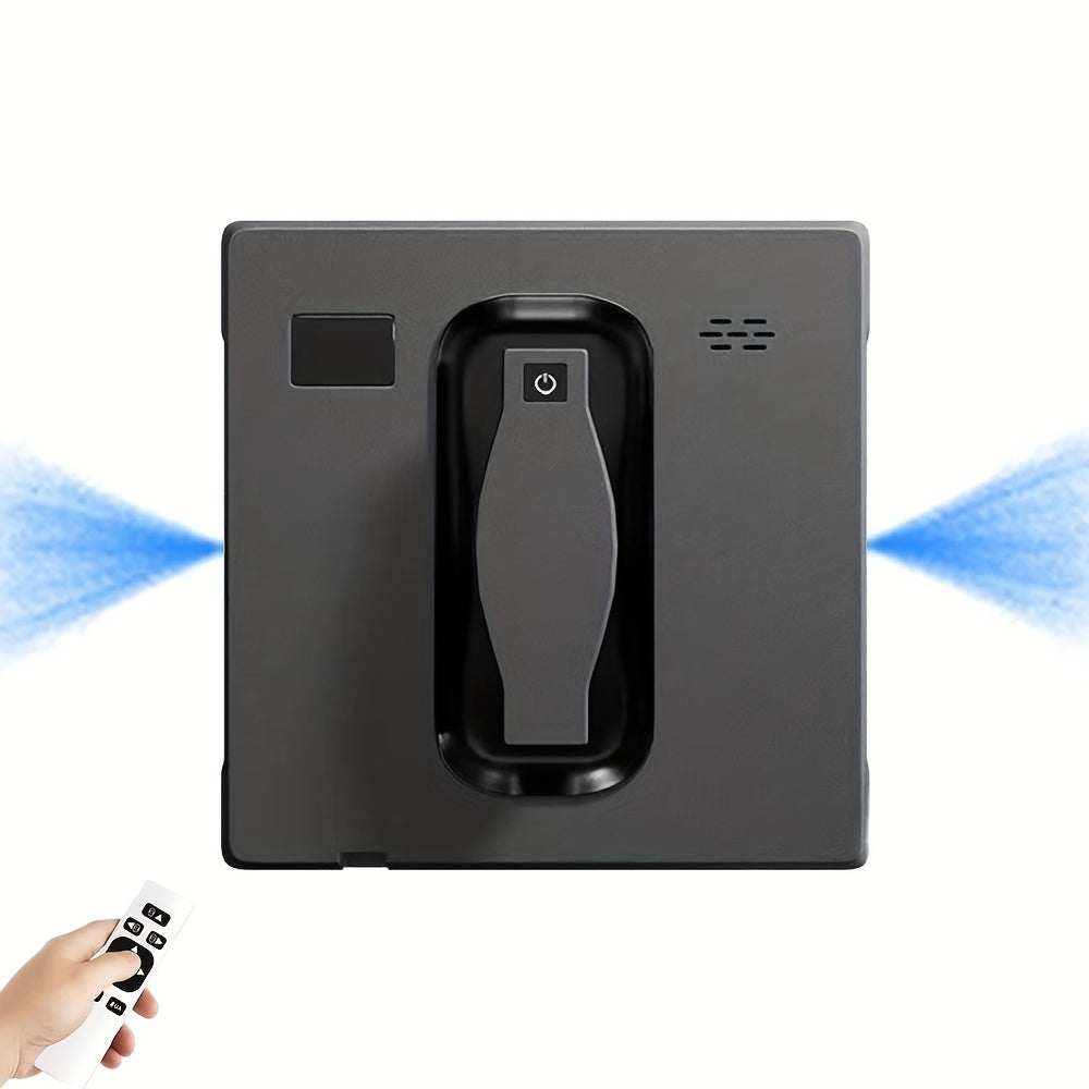 Electric Window Cleaning Robot with Dual-Purpose Battery and Remote Control