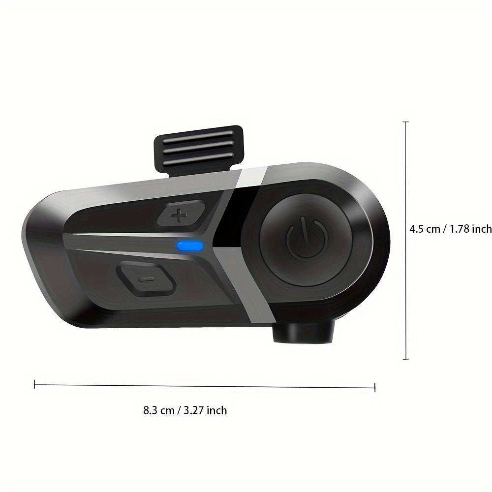 Wireless Motorcycle Helmet Earphone with Music Player and Headset