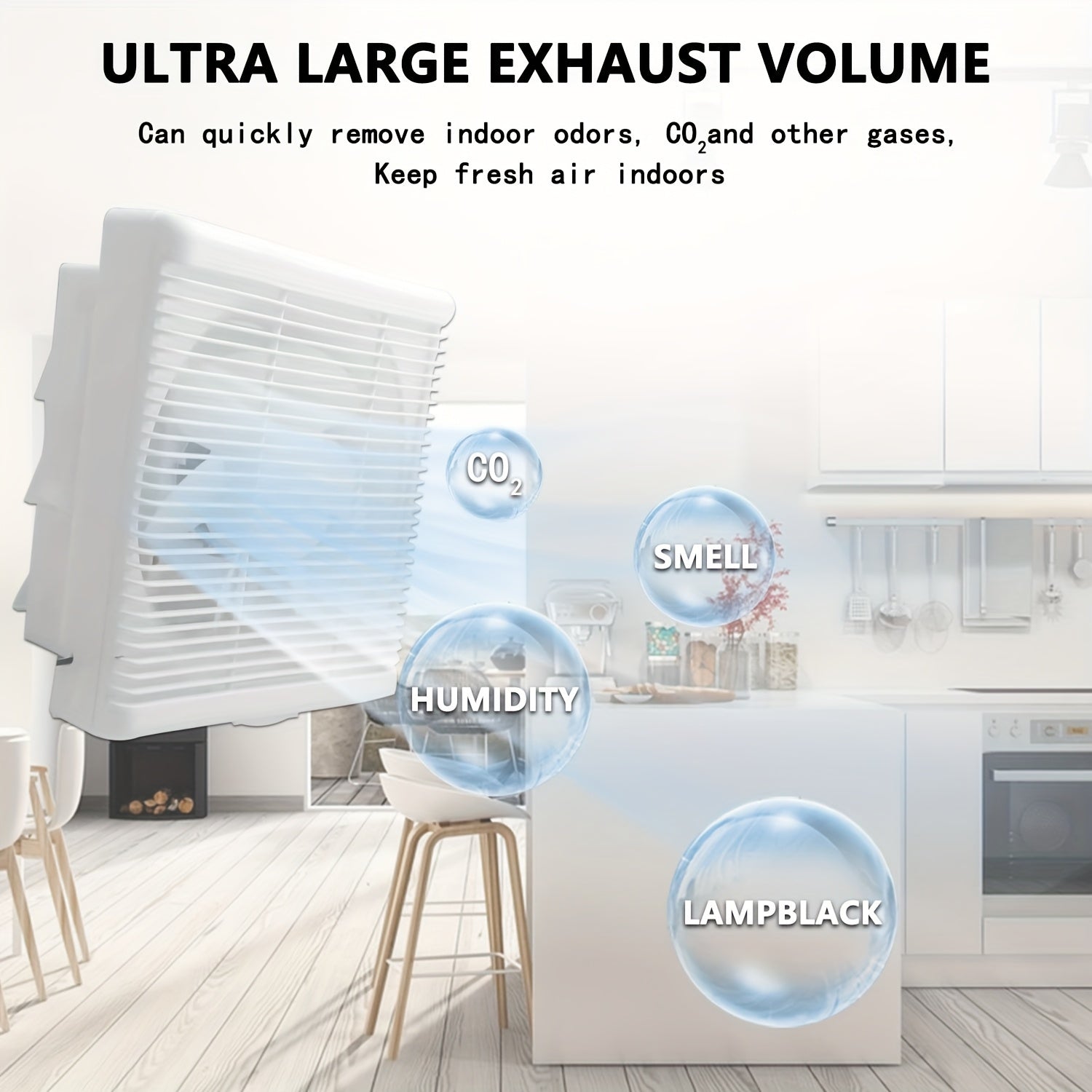 Набор солнечного вытяжного вентилятора 20 Вт, солнечная панель 8 дюймов, вентилятор высокой скорости вентиляции