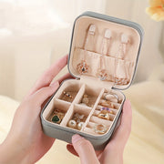 Elegant Velvet Jewelry Organizer for Necklaces Rings and Earrings
