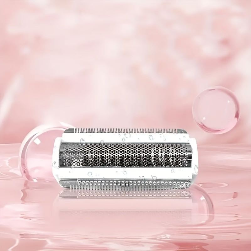 Afeitadora eléctrica para mujer, húmeda y seca, inalámbrica, con cabezal desmontable