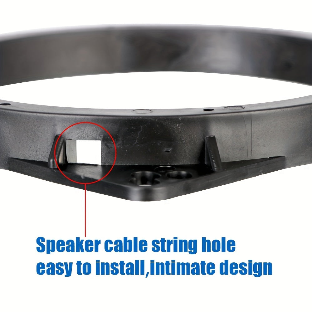 2 шт. нейлоновые адаптеры для крепления автомобильных гудков, скобы для динамиков 6,5 дюймов