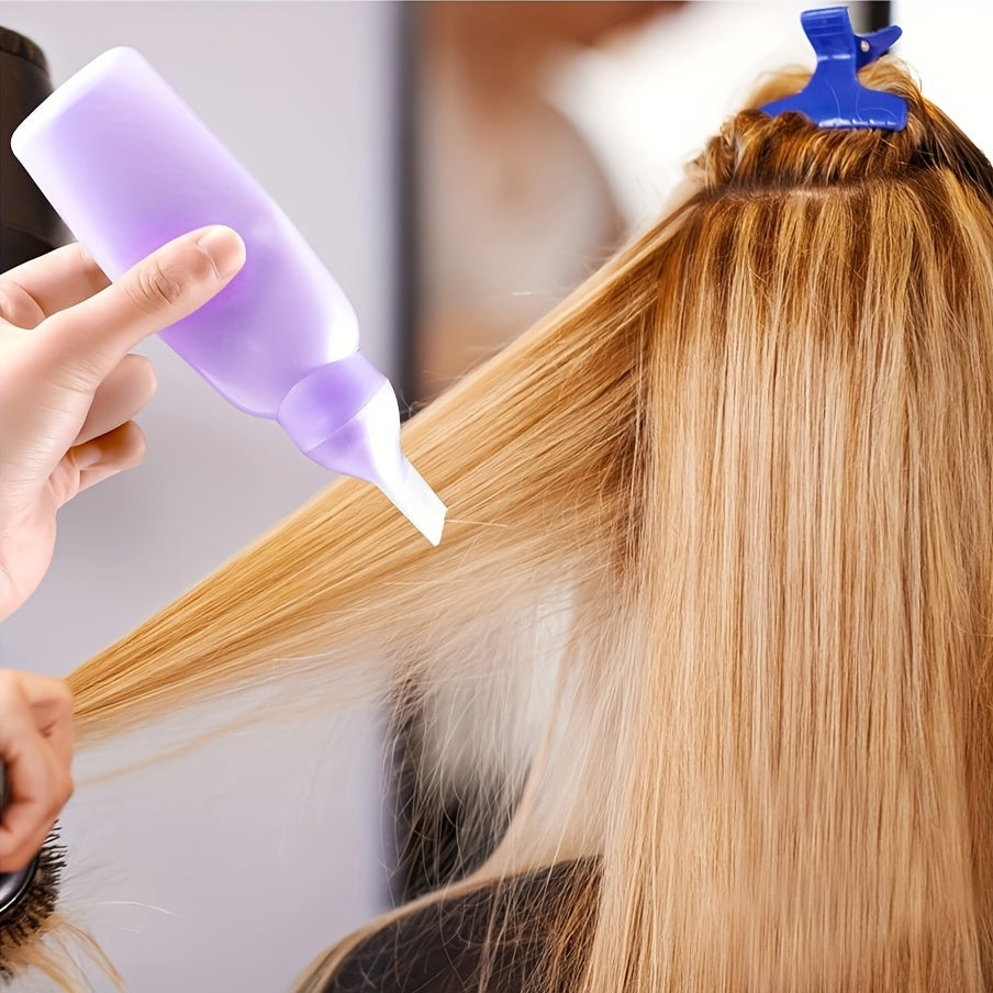 Peine profesional para raíces del cabello, aplicador de estilo, botella de champú, herramienta duradera para el cabello