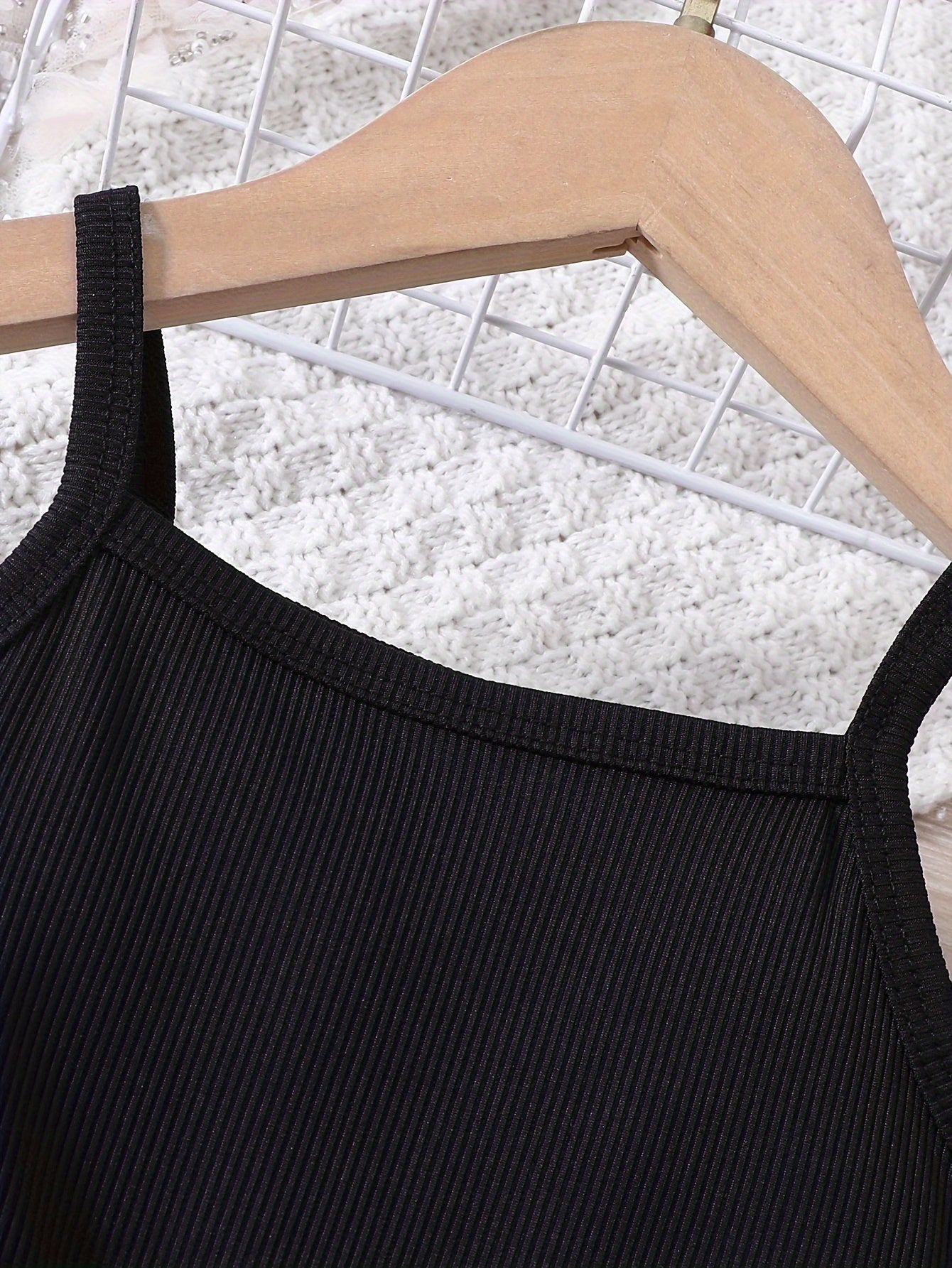 Girls Summer Splicing Flower Graphic Cami Tutu Dress for Kids