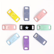 Unisex Shoe Lace Buckle Silver Metal Shoe Accessory