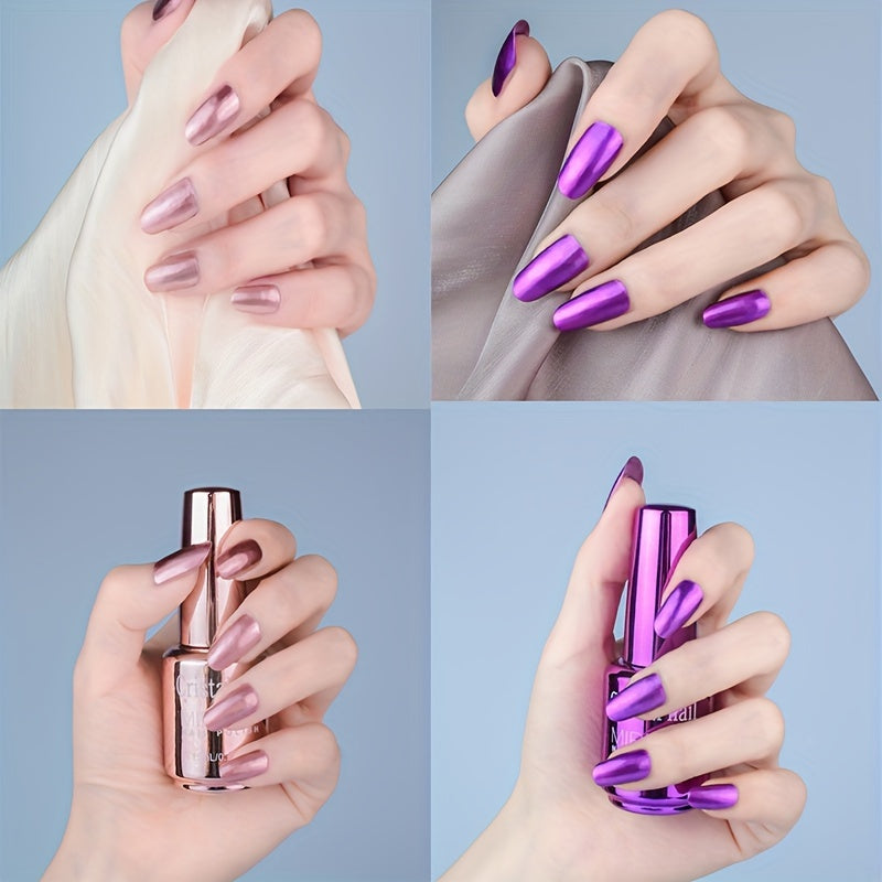 Hypoallergenic Gel Nail Polish for Adults Long-Lasting Quick-Drying Mirror Finish