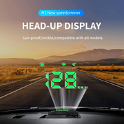Car HUD Windshield Projector Head Up Display Digital Speedometer Overspeed Info