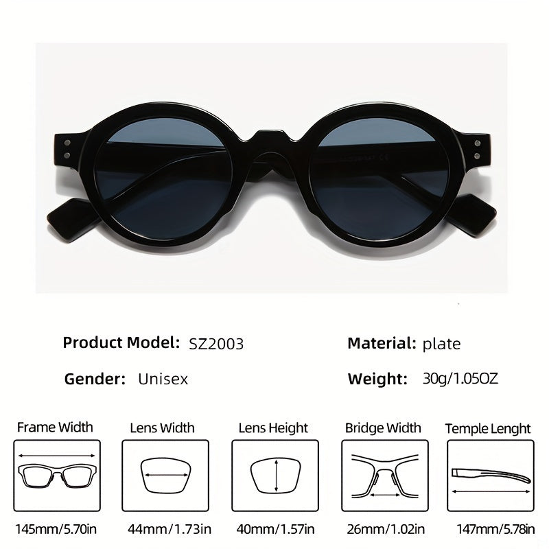 Vintage uslubdagi uniseks quyosh ko‘zoynaklari, quyosh nurlaridan himoya qilish uchun plyaj sayohati