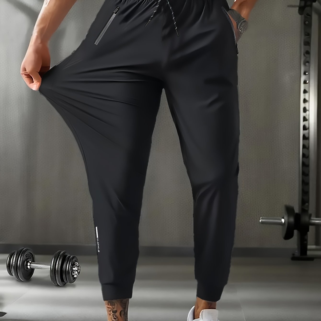Pantalones cortos deportivos transpirables de secado rápido para hombres para fitness de verano