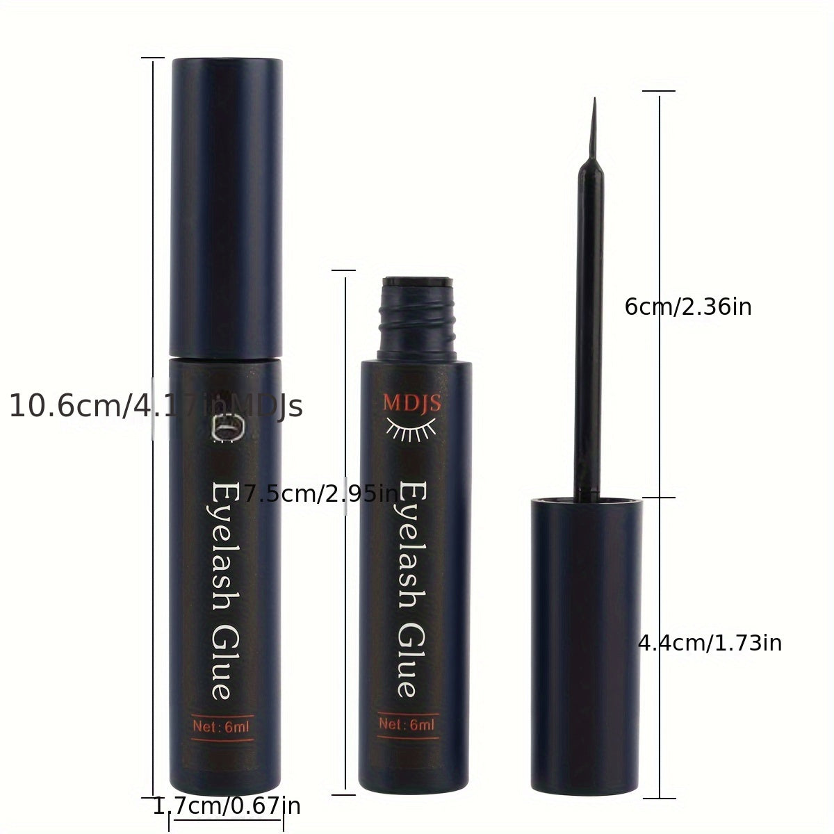 Клей для накладных ресниц, не вызывающий раздражения, быстро сохнущий, черный, для ресниц