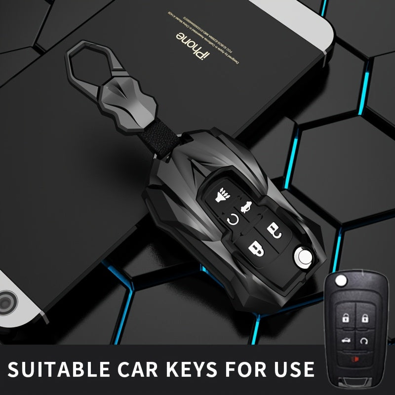 Universal Alloy Smart Key Case For Car Fobs With 2-5 Buttons