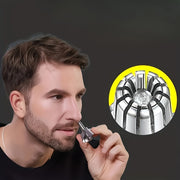 Recortador de vello nasal manual de acero inoxidable para uso personal