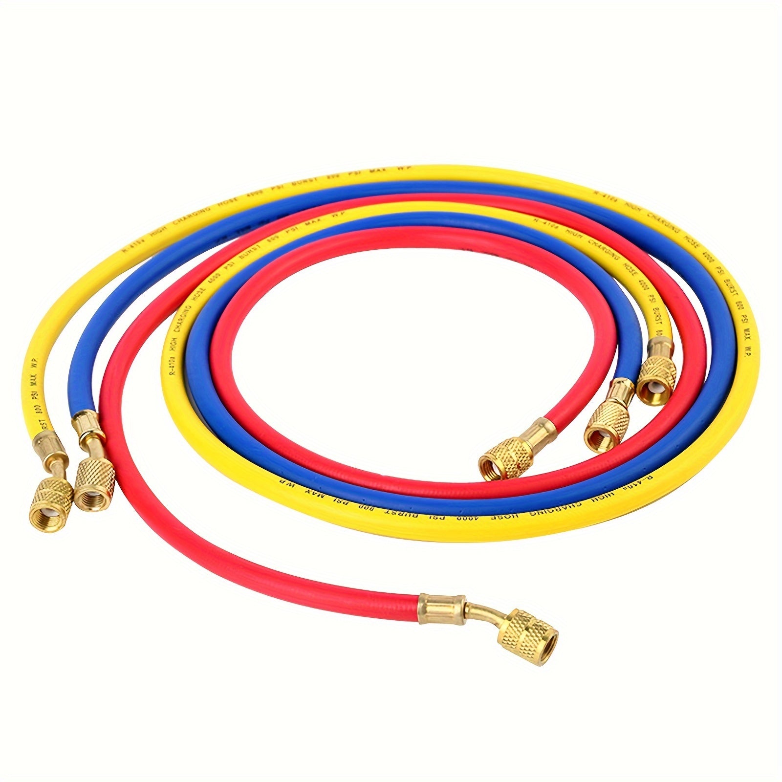 "Tri-Color Refrigerant Tubing for Air Conditioners - 1 dona, Mustahkam ABS materialidan tayyorlangan, Elektr energiyasi talab qilinmaydi, Salqin saqlash uchun zarur aksessuar"
