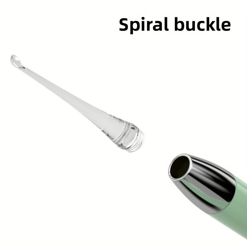 16pcs Ear Cleaning Tool Set with LED Light Soft Ear Scoops for Adults