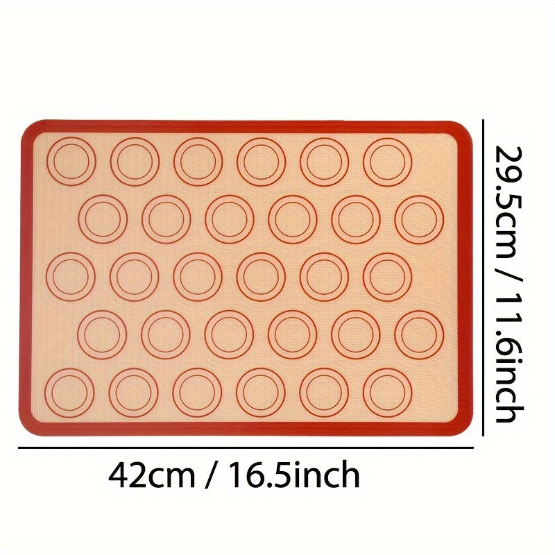 Silicone Baking Mat Non-Stick Reusable Heat Resistant for Cookies Macarons Bread