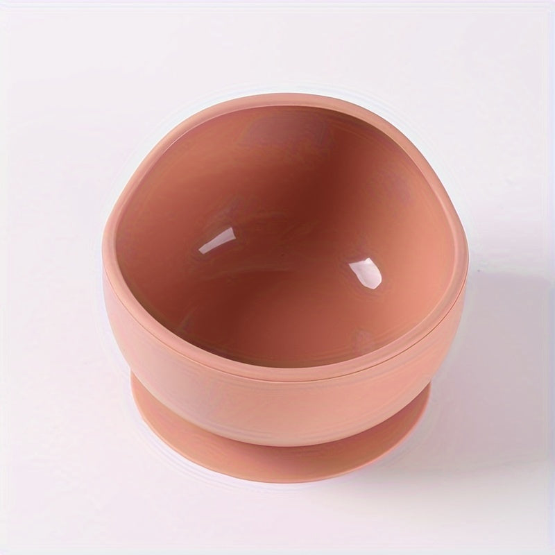 Plato de alimentación para bebés con ventosa de silicona para niños y niñas