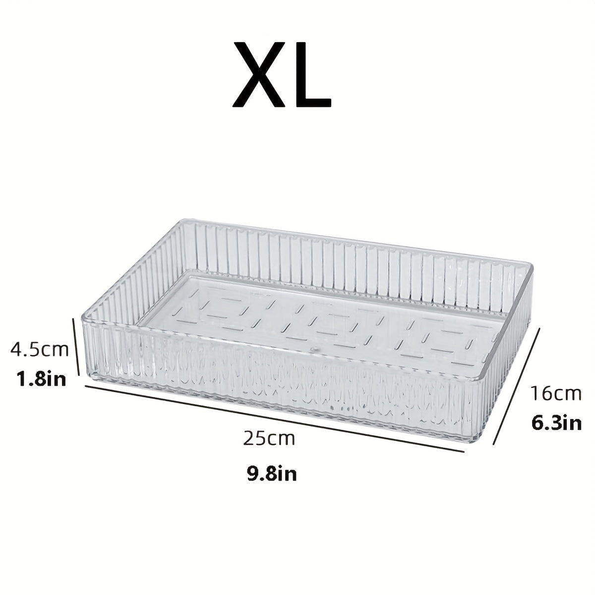 Caja de almacenamiento de plástico con cajones para organizador de cosméticos y cuidado de la piel