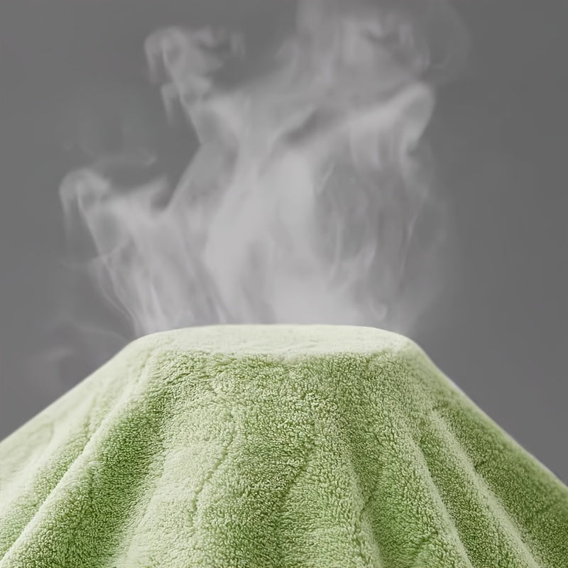 Kids Green 3D Animal Cartoon Hooded Bath Towel Ultra-Absorbent Quick-Dry 80x120 cm