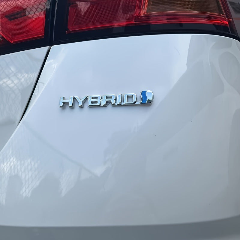 Car Side Badge, Durable Metal Hybrid Logo, Body Decoration Sticker