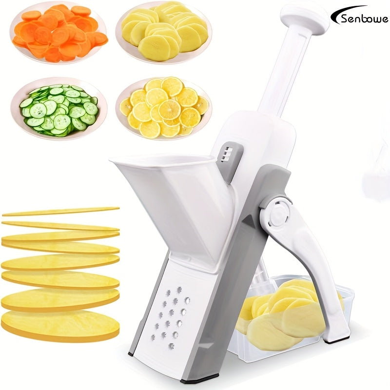 Vegetable Slicer for Kitchen, Handheld Food Chopper, Easy to Use