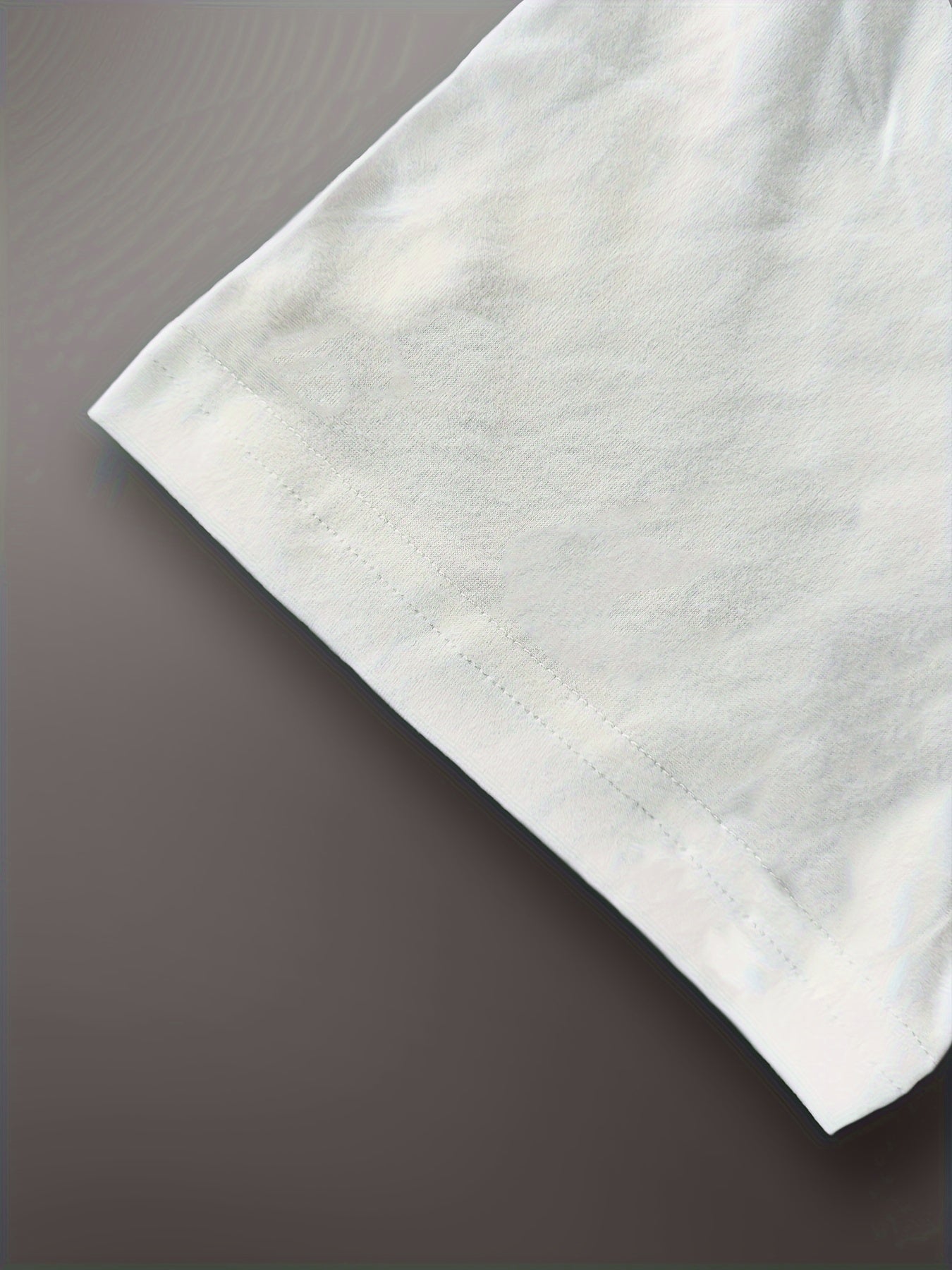 Women's Red Artistic Letter Print Cotton T-Shirt Casual Summer Crew Neck