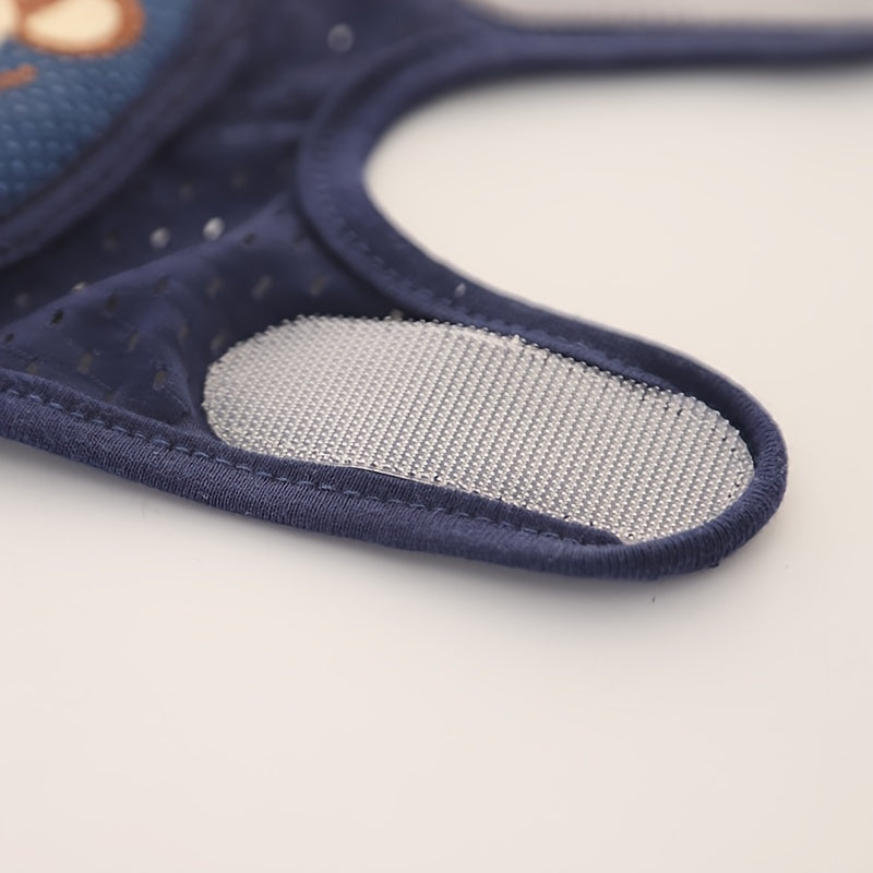 Kids Knee and Elbow Pads Breathable Mesh Non-Slip Safety Gear for Crawling and Learning to Walk Pink Blue Navy