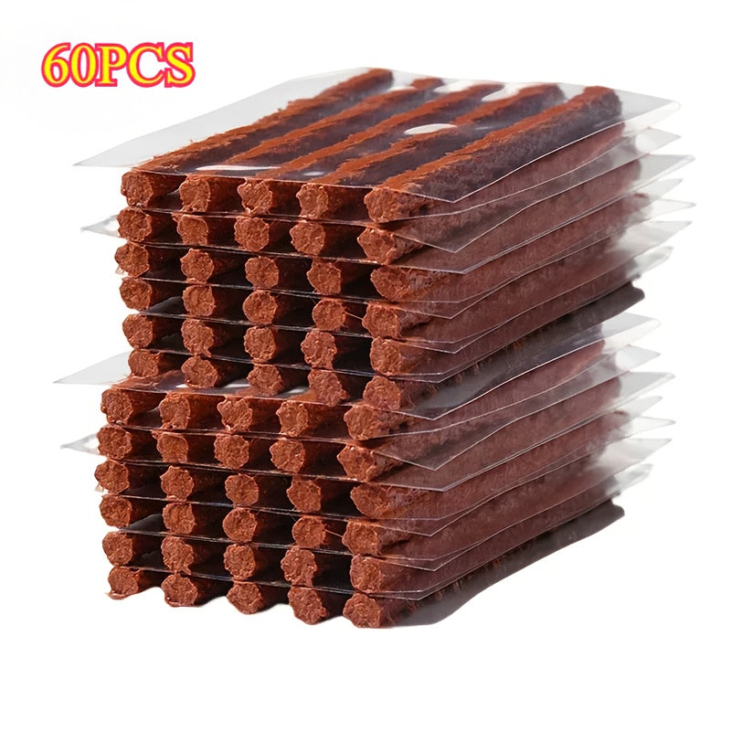 Tiras de reparación de neumáticos de coche, sellador de neumáticos de goma para pinchazos, herramienta para coches y motocicletas