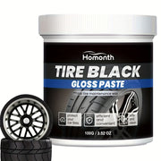 Gentle Tire Shine and Metal Cleaner 100g Rim Care Residue-Free Gel