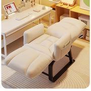 Эргономичное игровое кресло с регулируемой высотой, складным поролоновым наполнением, металлическим каркасом