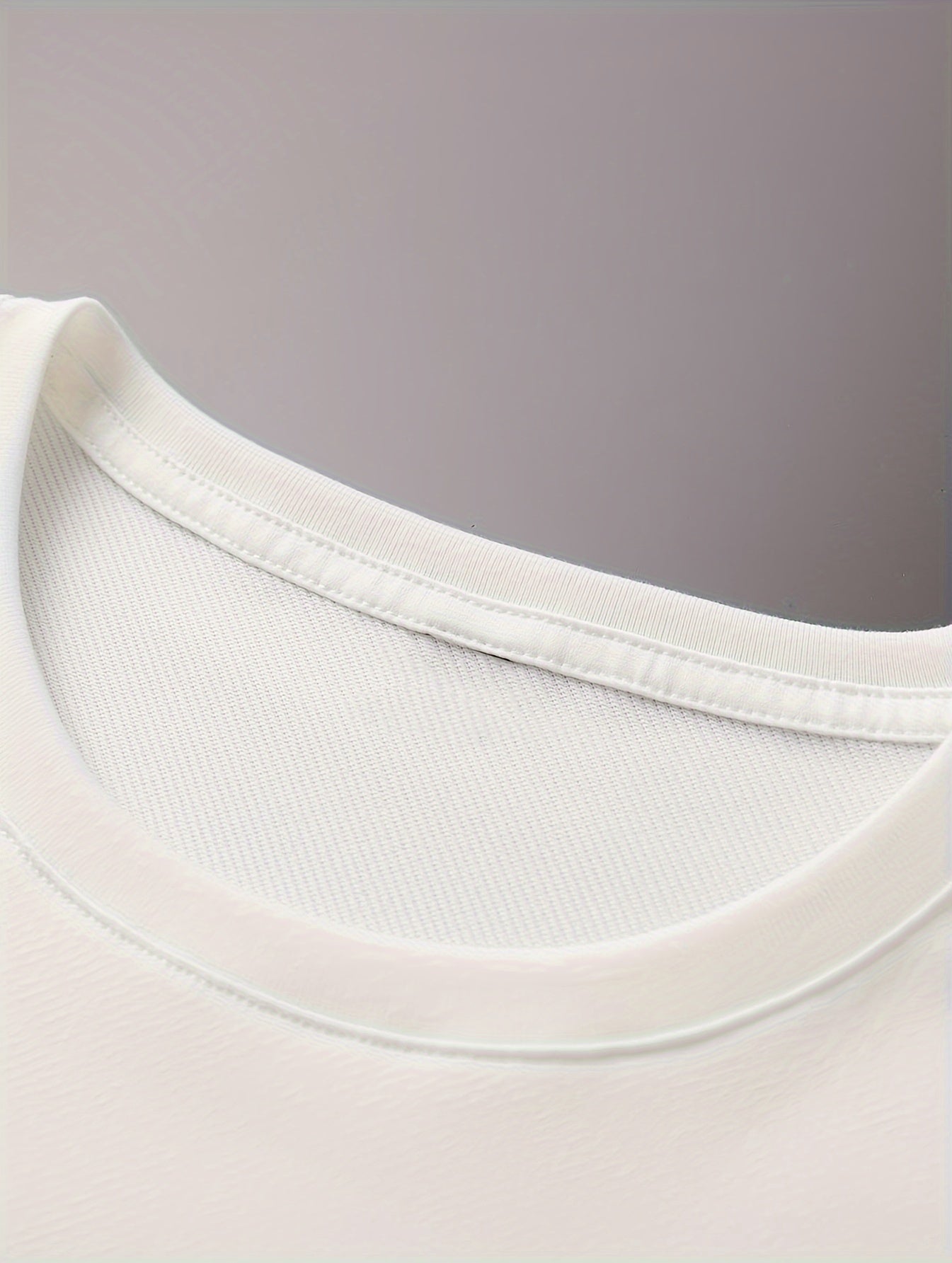 Women's Solid Color Crew Neck T-Shirt for Summer Casual Wear