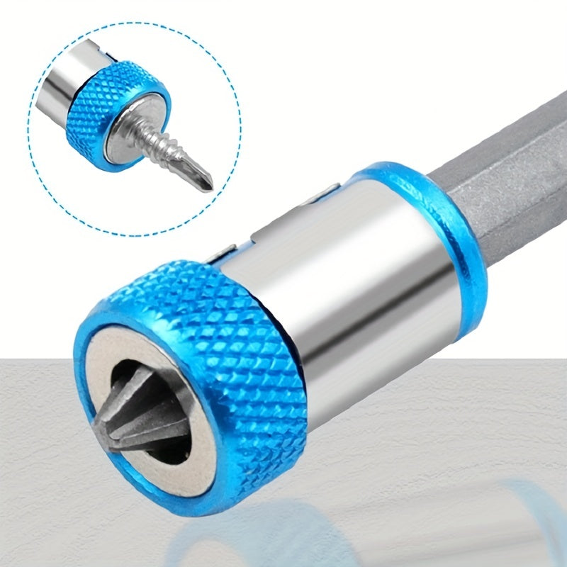 Magnetic Screwdriver Bit Ring Metal Strong Magnetizer Anti-Corrosion Tool Accessory