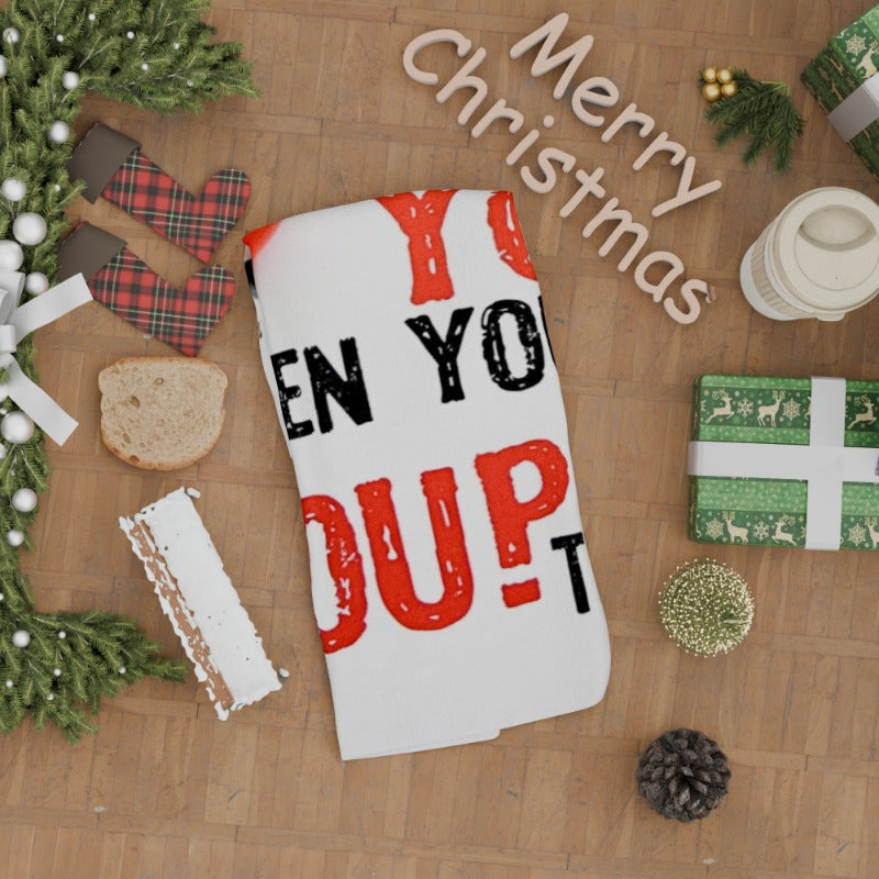 Christmas Kitchen Decor Winter Season Merry Christmas Banner 18x66 cm