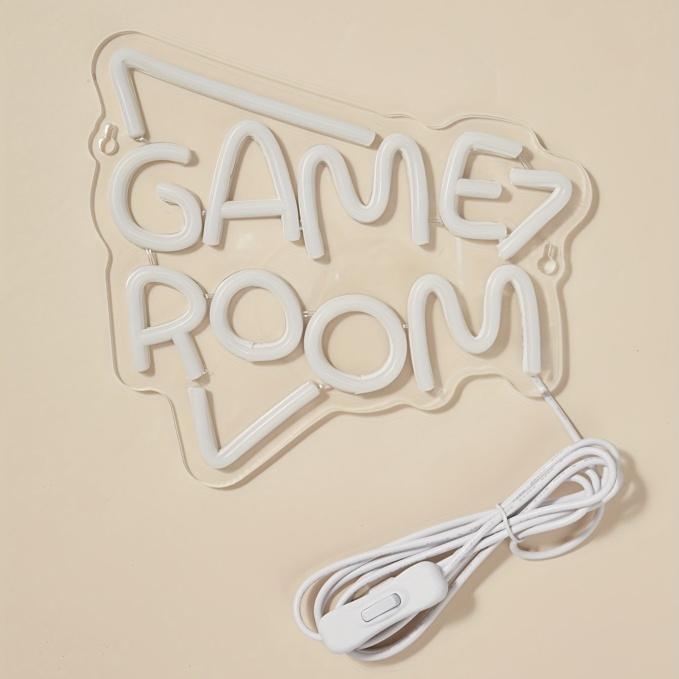 LED Neon Light with Back Panel and USB Power Switch