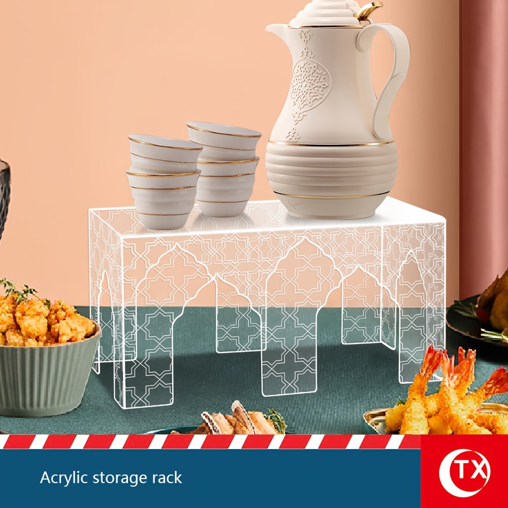 Ramadan-Inspired Castle Shelves in 3 Sizes for Storage Display and Serving