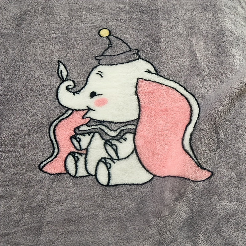 Contemporary Flannel Fleece Blanket Lightweight Warm Sofa Bed Car Use