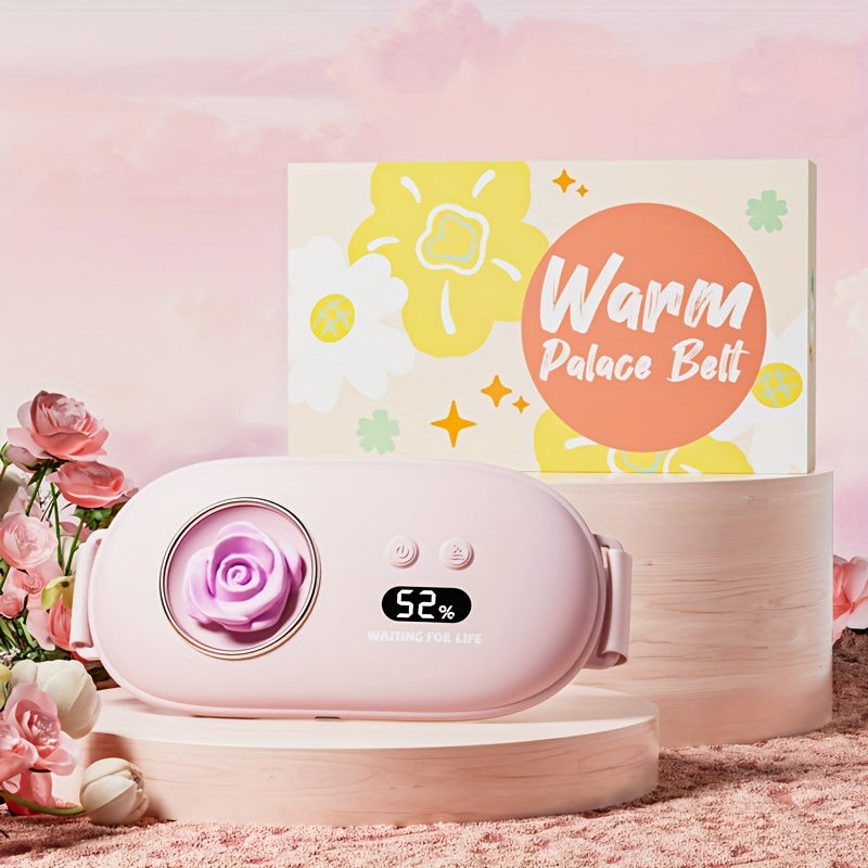 Rechargeable Waist Heating Massager with Adjustable Temperature for Back and Waist Pain Relief