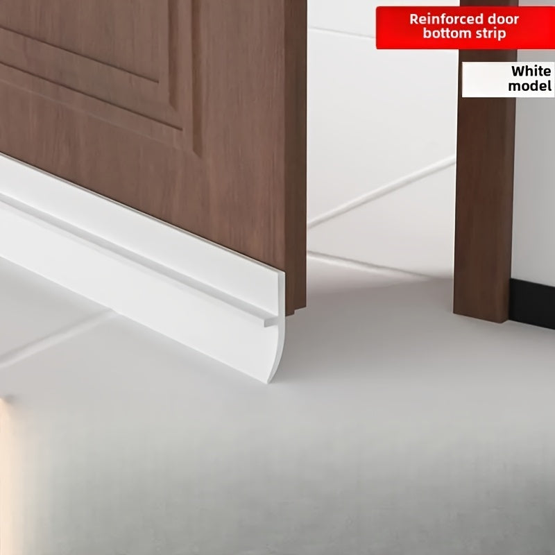 Windproof Door Seal Strip Self-Adhesive Soundproof Waterproof for Glass and Wooden Doors