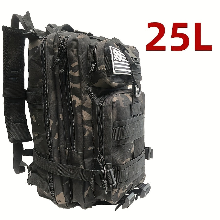 Waterproof Outdoor Backpack for Hiking Fishing Hunting 25L 50L Camo Oxford Cloth