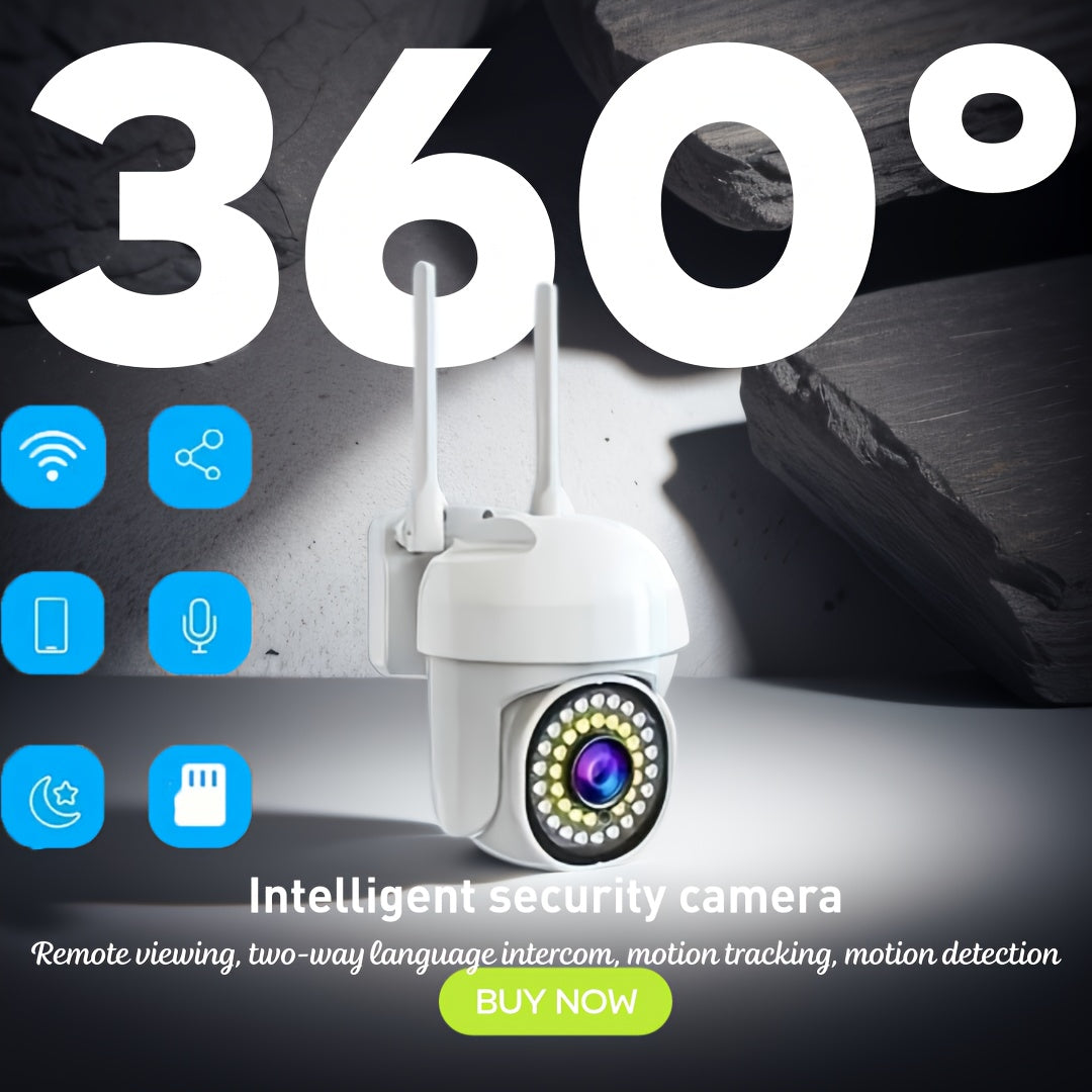 Smart Home Security Camera with Night Vision Pet Monitoring Two-Way Audio USB Powered