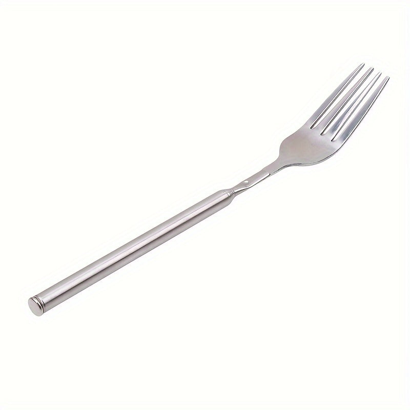 Stainless Steel Retractable Dinner Fork for Halloween and Christmas Parties
