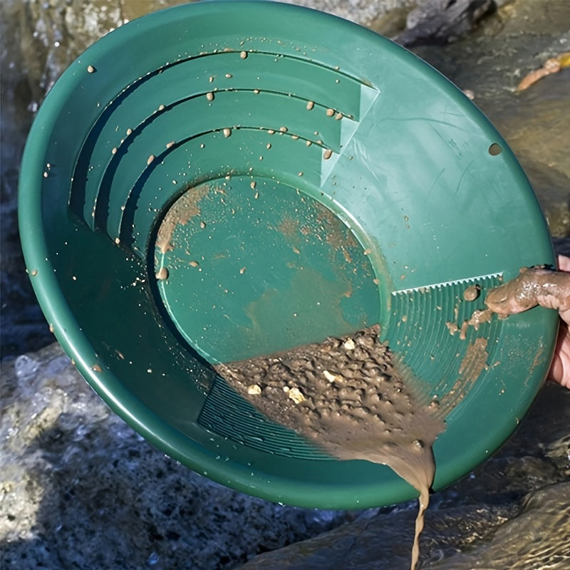 Plastic Gold Panning Kit for River Sand Cleaning and Kitchen Use