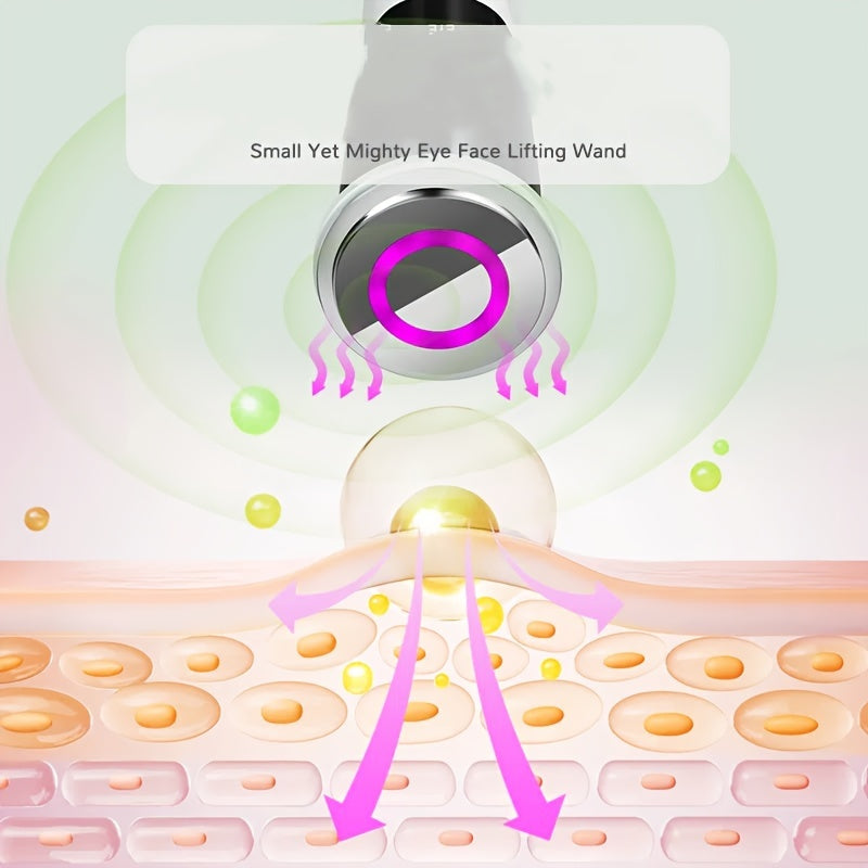 USB orqali zaryadlanadigan 4-in-1 yuz massajeri, ayollar uchun mukammal sovg'a.