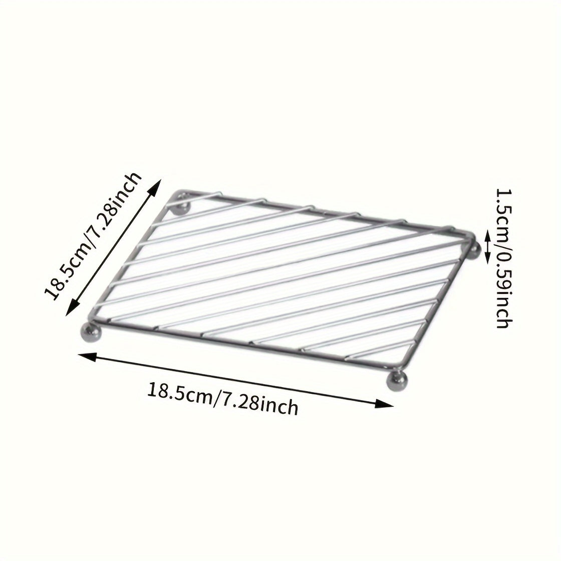 Термостойкая подставка для кастрюль и подставка под горячее для кухни и ресторана, нескользящая, легко очищается