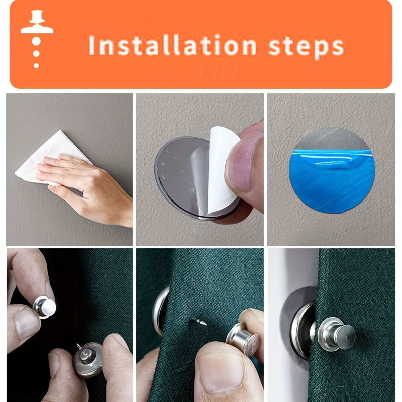 Dush pardalari uchun 2 ta magnit so'rish qisqichlari, suyuqlik oqishini va hammomda suzishni oldini olish uchun.