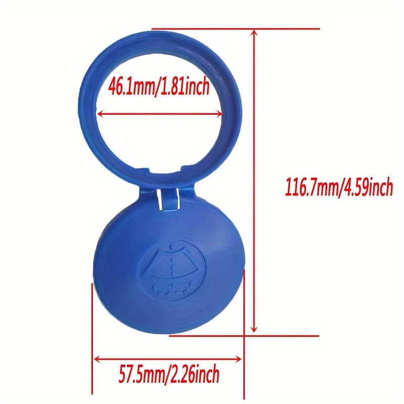 Blue Windshield Spray Bottle Cover with Water Reservoir Leakproof Textured Grip