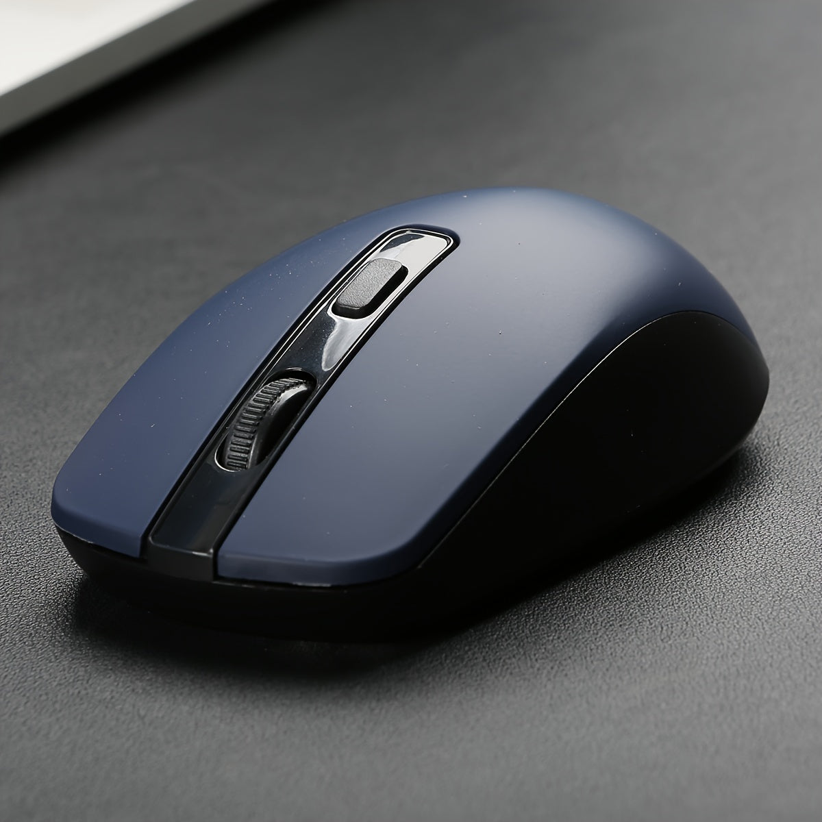 Wireless Optical Mouse with 4D Button Ambidextrous Plastic Design for Laptops and Desktops