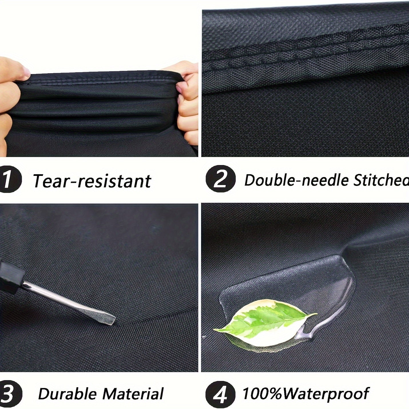 Outdoor Air Conditioner Cover Waterproof Dust Snow UV Resistant Durable PVC