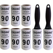 720 varaqlik qayta ishlatiladigan lint roller, uy hayvonlari tuklarini mebel, avtomobil, kiyimlardan olib tashlash uchun