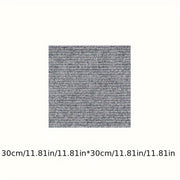 Azulejos de moqueta autoadhesivos para oficina y hogar con diseño de patchwork de terciopelo suave